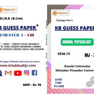 KB GUESS PAPER + UG Sem 4 Zoology Hons MJ 7