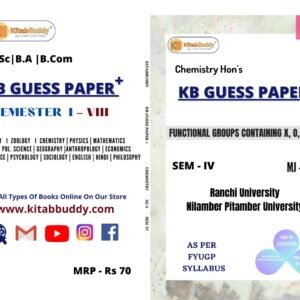 KB GUESS Paper + Chemistry Hons MJ 6